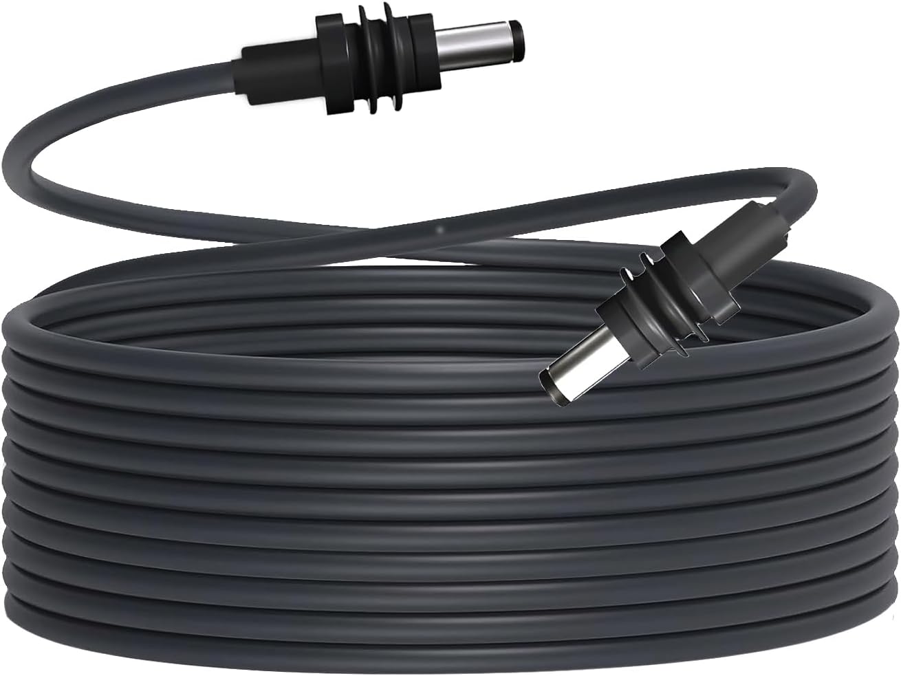 DC5521 Power Extension Cable for Starlink Mini,10FT 25FT 50FT 16AWG Waterproof DC 5521 Cord, DC Male to Male Extension Cable for Starklink Mini Work with 20V/65W+ PD Source (Male to Male 10 FT)