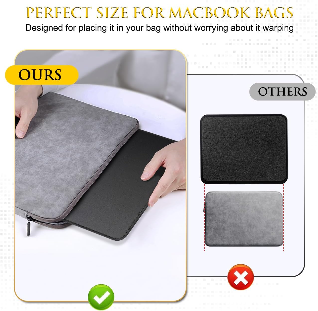 JIKIOU 3 Pack Mouse Pad with Stitched Edge, Comfortable Mouse Pads with Non-Slip Rubber Base, Washable Mousepads Bulk with Comfortable Cloth, Mouse Pads for Computers Laptop Mouse 10.2x8.3inch Black