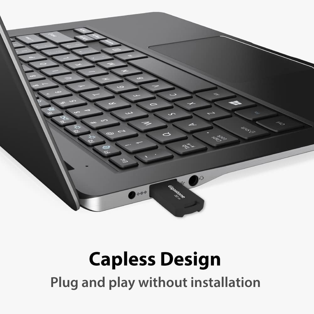 GIGASTONE V70 32GB 2-Pack USB 2.0 Flash Drive Thumb Drive Memory Stick Pen Drive Capless Design Pen Drive