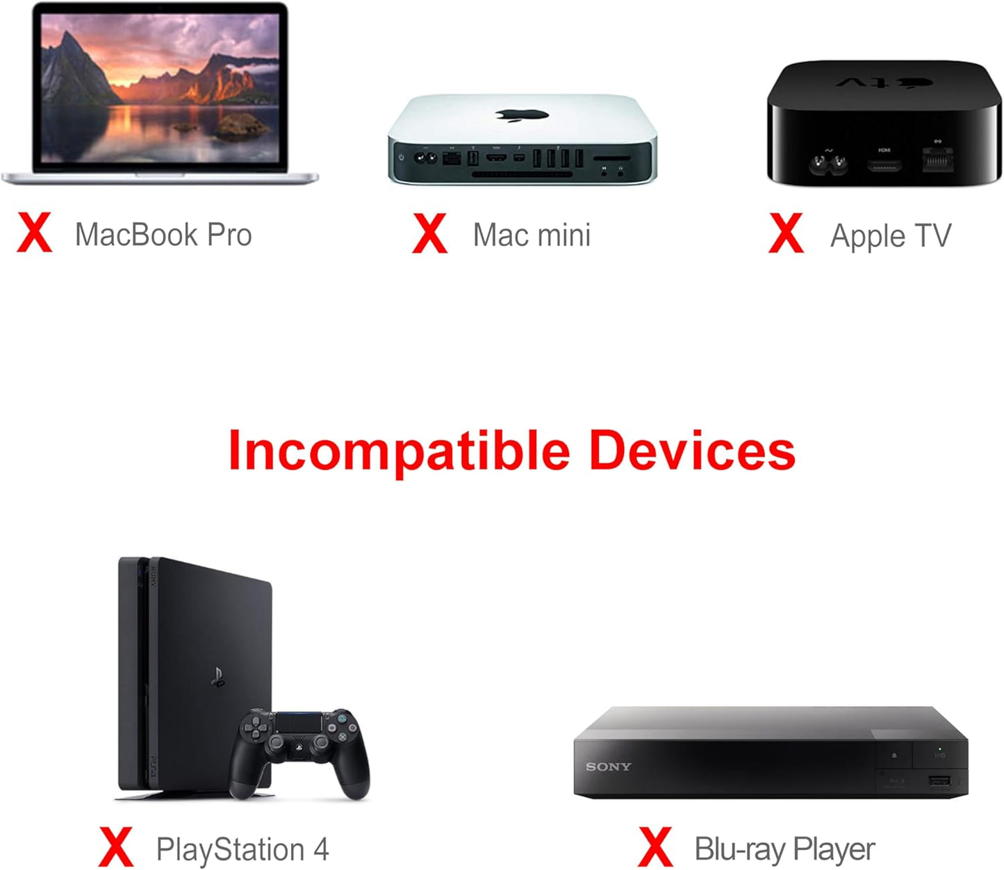 HDMI to VGA, 10 Pack, Uni-Directional Gold-Plated HDMI to VGA Adapter (Male to Female) for Computer, Desktop, Laptop, PC, Monitor, Projector, HDTV, Chromebook, Raspberry Pi, Roku, Xbox and More