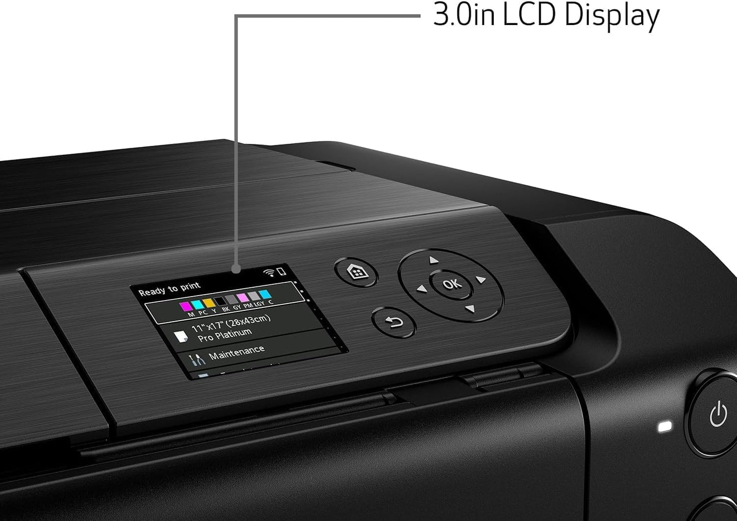 Canon PIXMA PRO-200 Wireless Inkjet Photo Printer | 13x19 Borderless Printing | 8-Color Dye Ink | Fast A3+ Output | Compact for Photographers & Artists (4280C002) + Printer Cable + Ethernet Cable