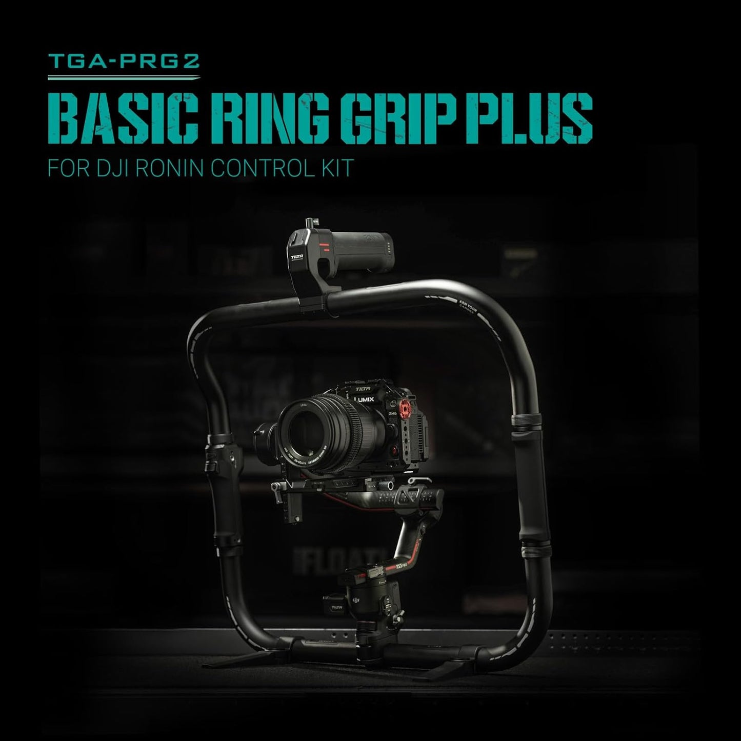Tilta Basic Ring Grip Plus Control Kit Compatible with DJI Ronin RS2, RS 3 Pro, and RS 4/4 Pro | Wireless Control Handle | Improved Stability, Movement & Flexibility | Aluminum Alloy |