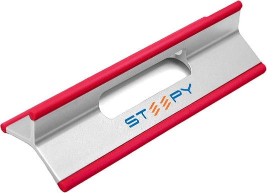 Steepy Portable Laptop Stand for Desk – 3 Heights – Desk Stand - Portable Laptop Riser for Desk - Adjustable Height