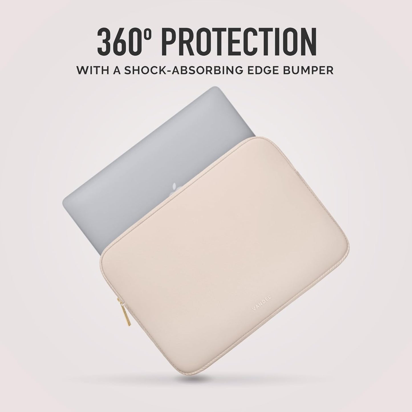 Vandel Slim Laptop Sleeve 13-13.3 inch Laptop Case for Macbook Air 13/Pro 13 Inch- Protective Macbook Case Sleeve, Tablet Carrying Bag Pouch for Lap Top Notebook, Chromebook, Dell, Asus Computer Cover