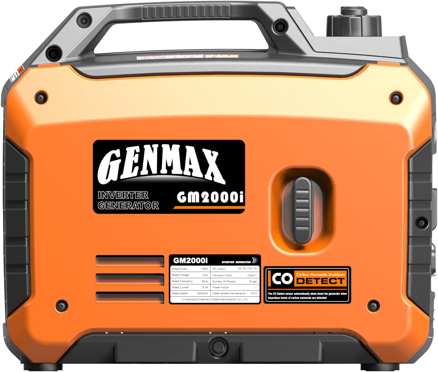 GENMAX Generator，EPA Compliant, Eco-Mode Feature, Ultra Lightweight for Backup Home Use & Camping