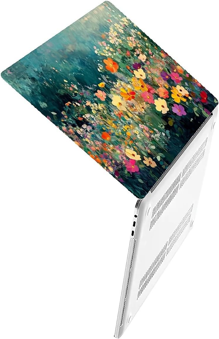 Compatible with MacBook Air 13.3 13.6 Inch Case 2022 2021 2020 2019 Plastic Hard Shell Case Cover,13.3 Pro(A1706/A1708/A1989/A2159/A2289/A2338), Spring Flowers