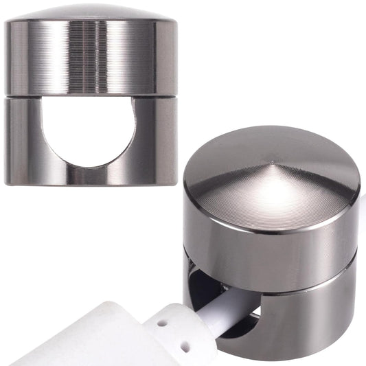 2 Sets Charger Holders for Cords, Black Adjustable Cable Anchor Holders, Adhesive Metal Cord Clips, Cable Management Wire Organizers for Desk, Office, Nightstand