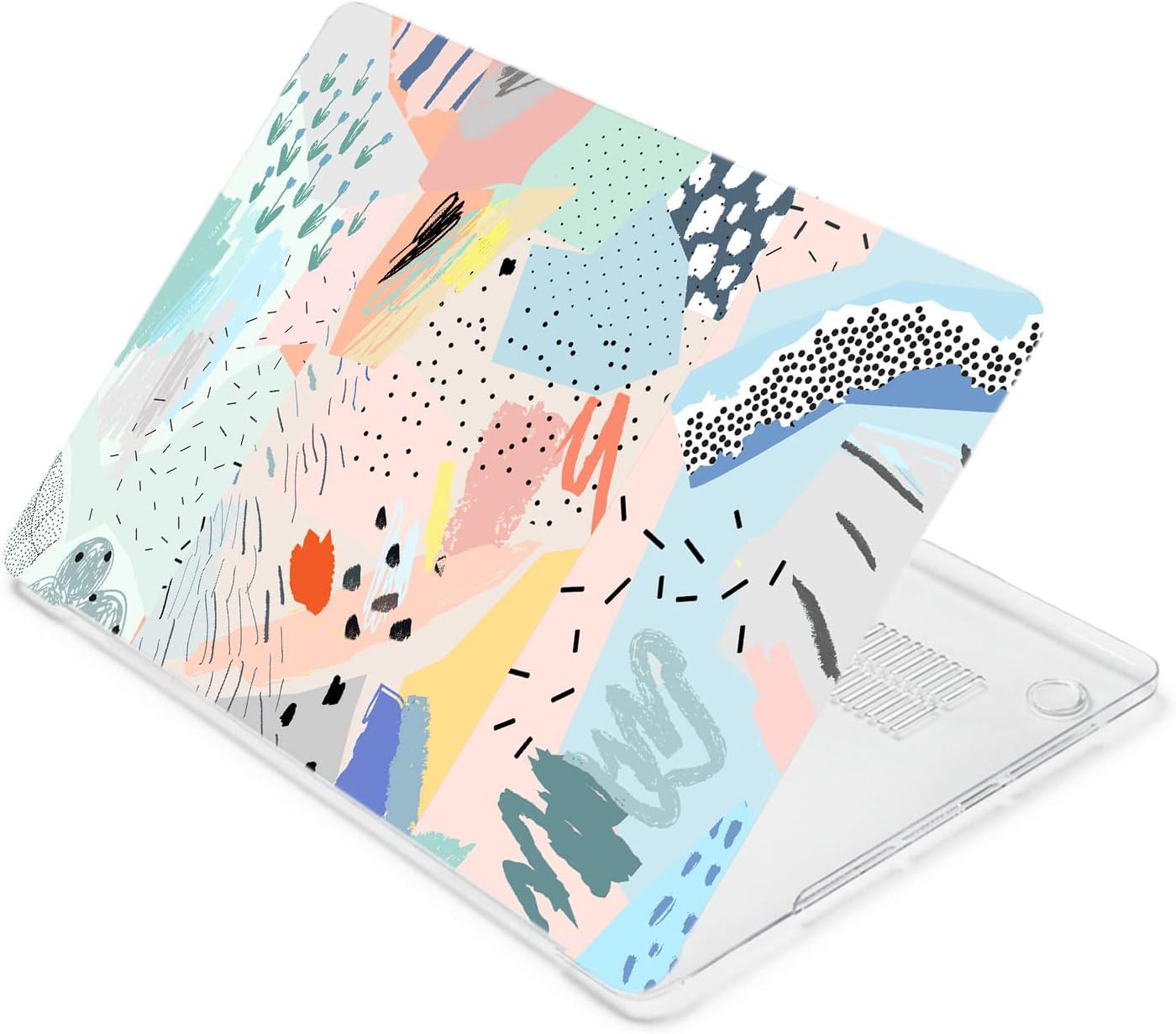 LanBaiLan Compatible for MacBook Pro 13 inch with Touch Bar 2022 2020 2019 2018 2017 2016 M1 M2 Chip A2338 A2289 A2251 A2159 A1989 A1706 A1708, Laptop Hardshell Case & Keyboard Cover, Graffiti