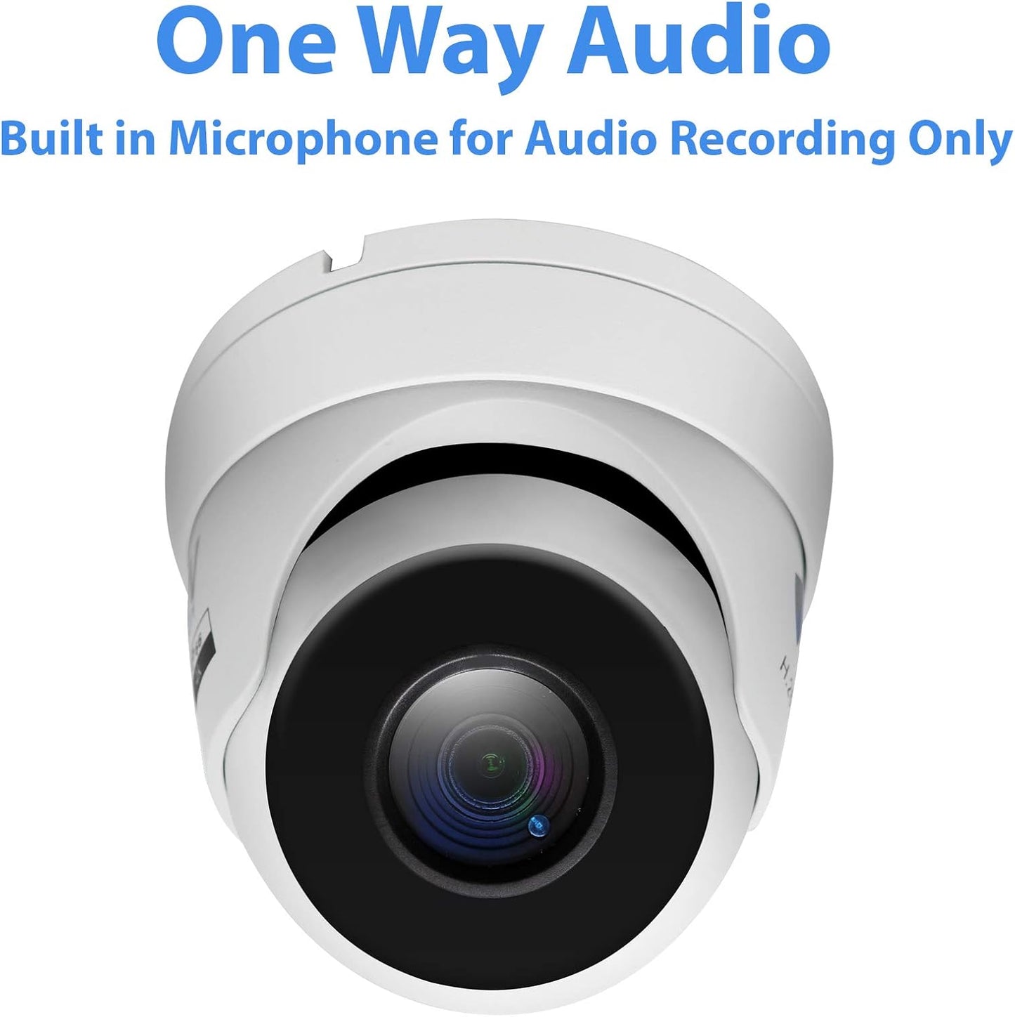 GW 8 Channel 4K NVR 8MP 4K AI Smart Home Security Camera System, (4) Dome and (4) Bullet Built-in Microphone Audio Recording HD 2160P IP PoE Cameras, Face Recognition/Human/Vehicle Detection