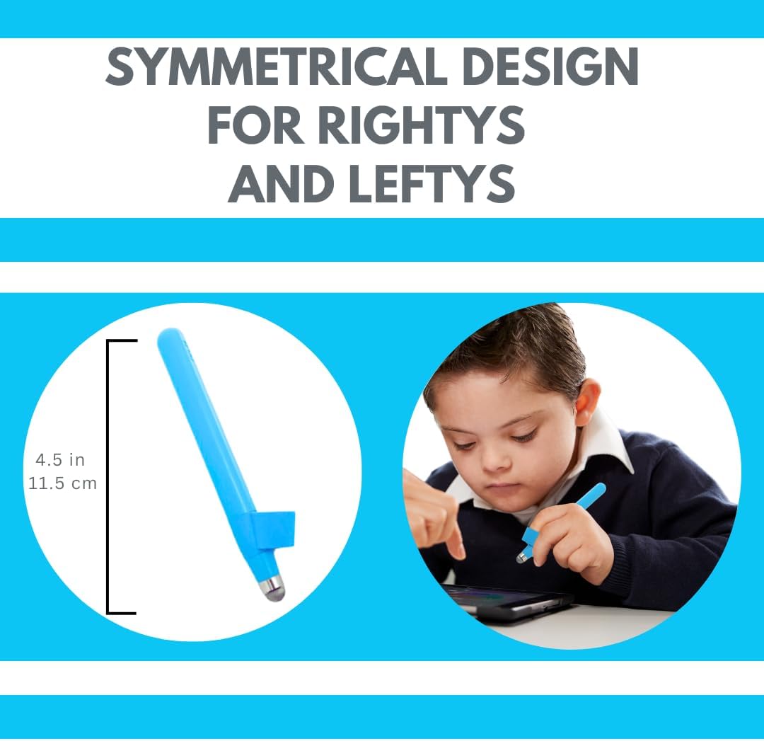 Handwriting Improvement Tool for Children, Perfect for Learning Writing Skills, Compatible with All Tablets, Montessori-Inspired Educational Stylus for Schools - Write Right Stylus