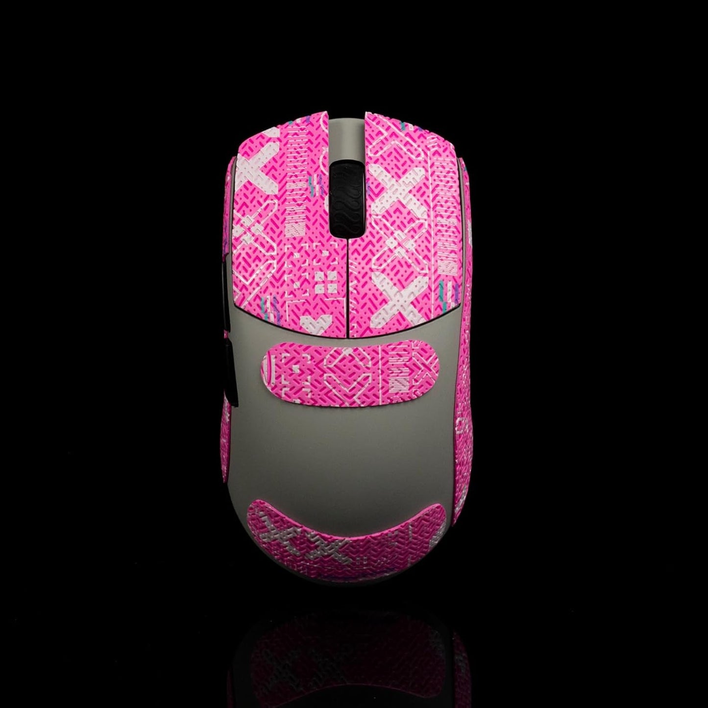 Grip Tape for Lamzu Atlantis Maya - Anti-Slip,Enhanced Control, Sweat Resistance,Improves FPS Gaming Grip & Mouse Protection [Pre-Cut] Printsteam Pink 0.5mm