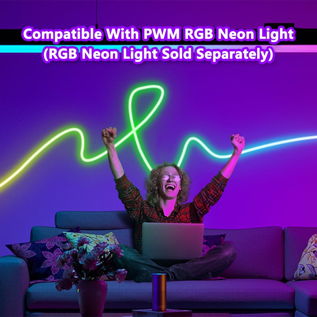 BTF-LIGHTING 5050SMD FCOB COB RGB RF Remote RC03RFB &3PCS C03RF LED Tuya LED Controller Kit 4 Zones RF 2.4GHz Wireless Remote Group Control PWM RGB (+ R G B) 4pin LED Strip DC5V DC12V DC24V