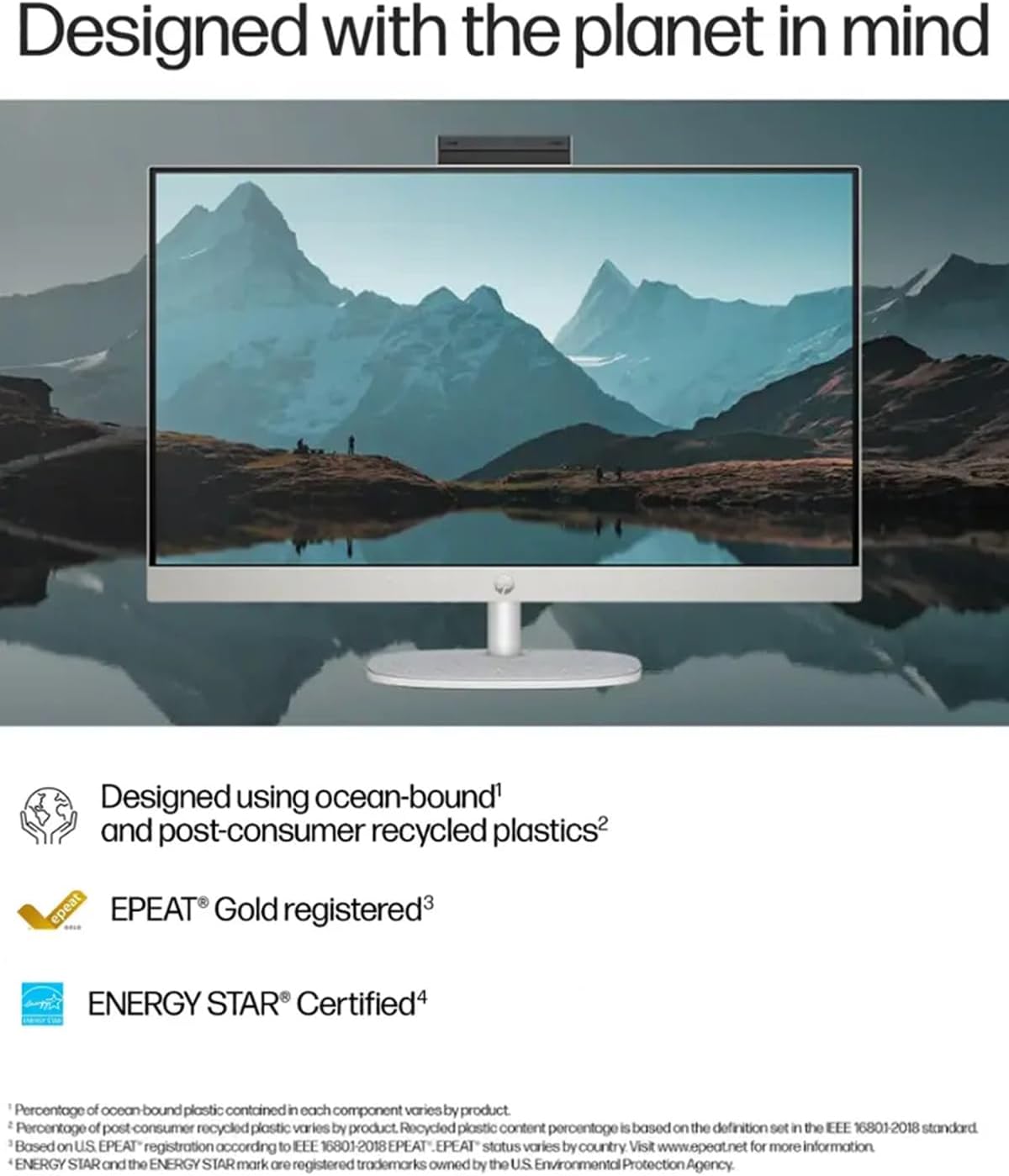 HP All-in-One Desktop - 27'' FHD Touchscreen Computer, Windows 11 Pro, Intel 12-core Ultra 7 155U(Beats i7-1355U), Wi-Fi 6, Bluetooth, Adjustable Height, Anti-Glare (64GB RAM | 2TB SSD)