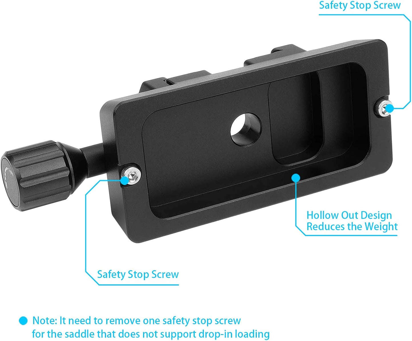 V Size Rail Bar Dovetail Mounting Plate with Arca Swiss Type Clamp for Vixen Style Dovetail Saddles Telescope Scope Adapter Mount Base OTA Equatorial Tripod Sky Astrophotography - Vixen to Arca