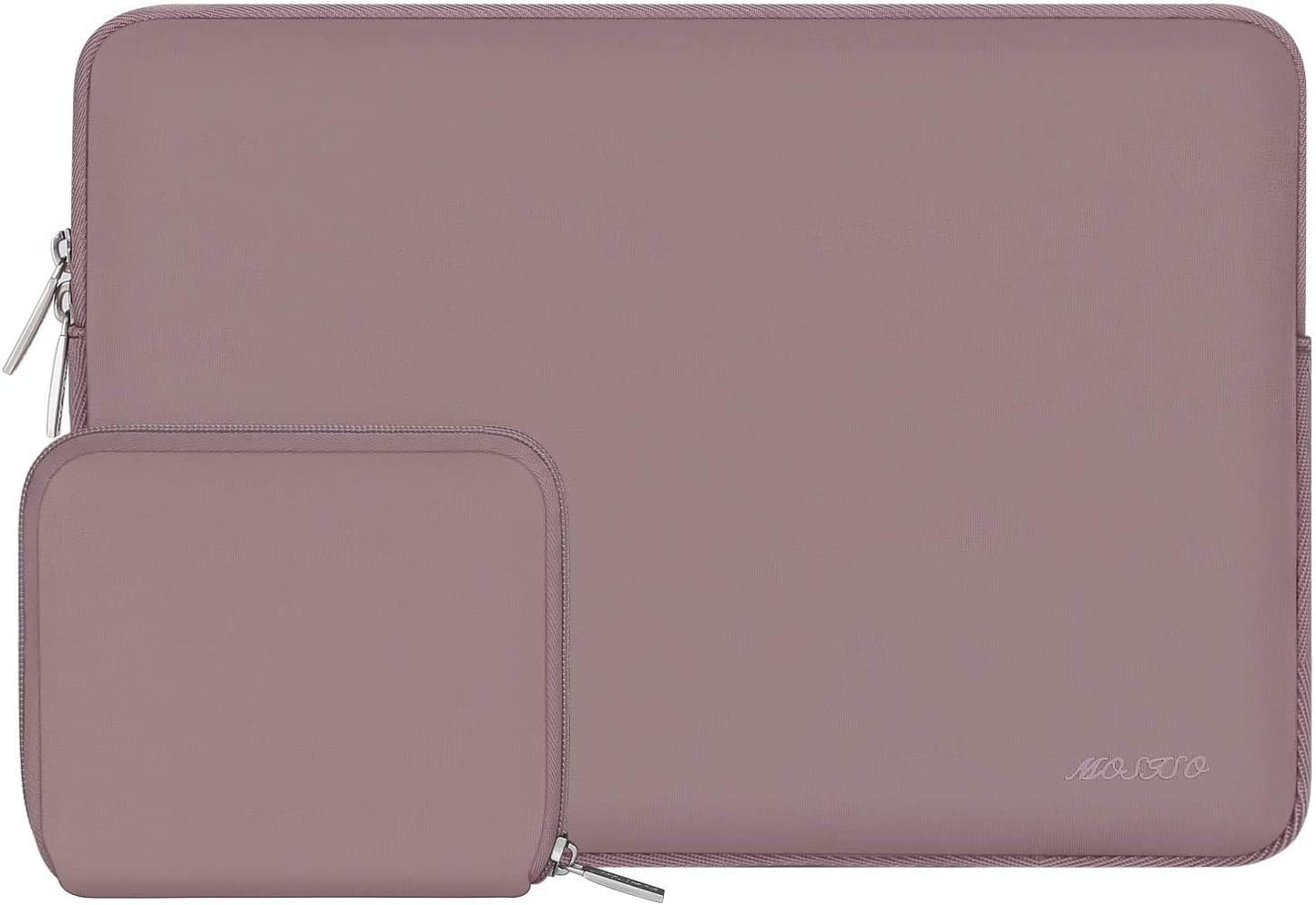 MOSISO Laptop Case 16 inch, 15-15.6 inch Laptop Sleeve Bag Compatible with MacBook Pro 16 inch, HP, Acer, Dell, Lenovo, ASUS Notebook, Neoprene Computer Sleeve Bag with Small Case, Brick Red