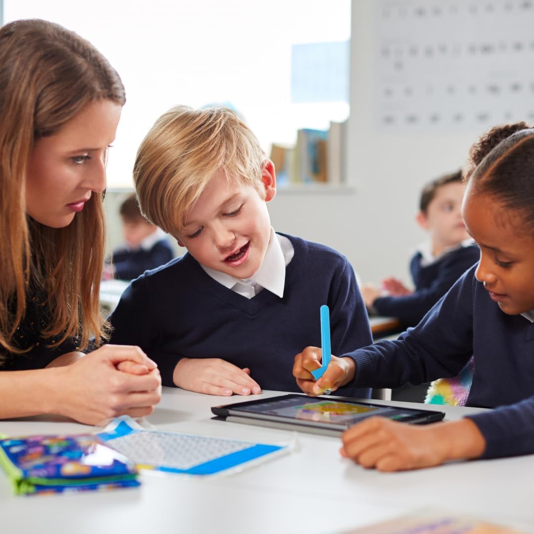 Handwriting Improvement Tool for Children, Perfect for Learning Writing Skills, Compatible with All Tablets, Montessori-Inspired Educational Stylus for Schools - Write Right Stylus