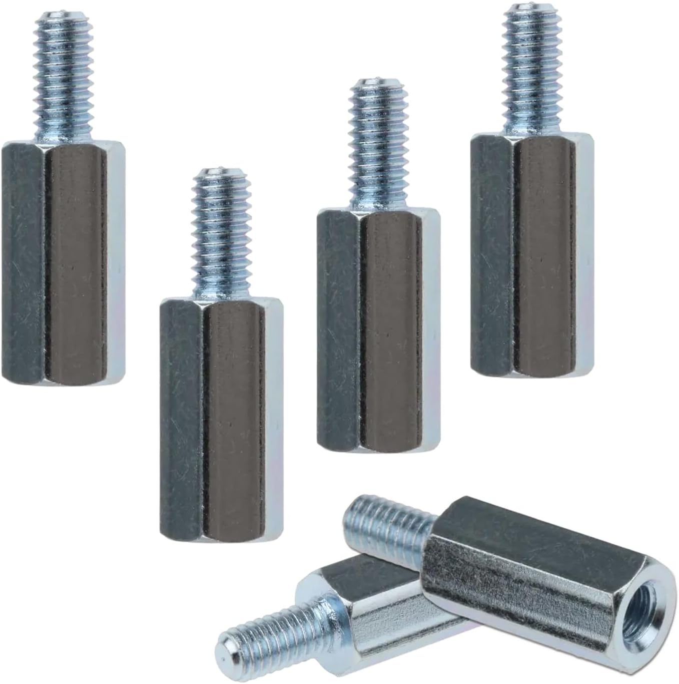 Kado Wall Mount Spacer Adapter Set for Desktop/Portable Monitor, 16pcs M4x14mm Hex Stainless Steel Standoff Spacer Screw Nut Bolt Motherboard Prototyping Accessories for PCB, Computer & Circuit Board