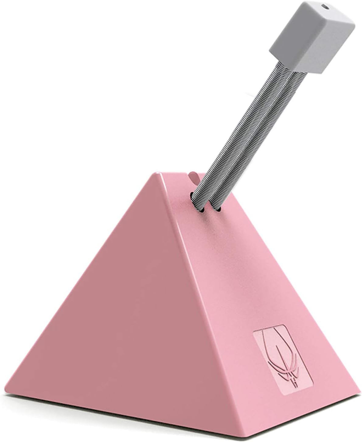 Hotline Games Mouse Bungee Mouse Cord Clip Cord Management System Fixer Holder for Esports FPS Game (3.0 Pink)