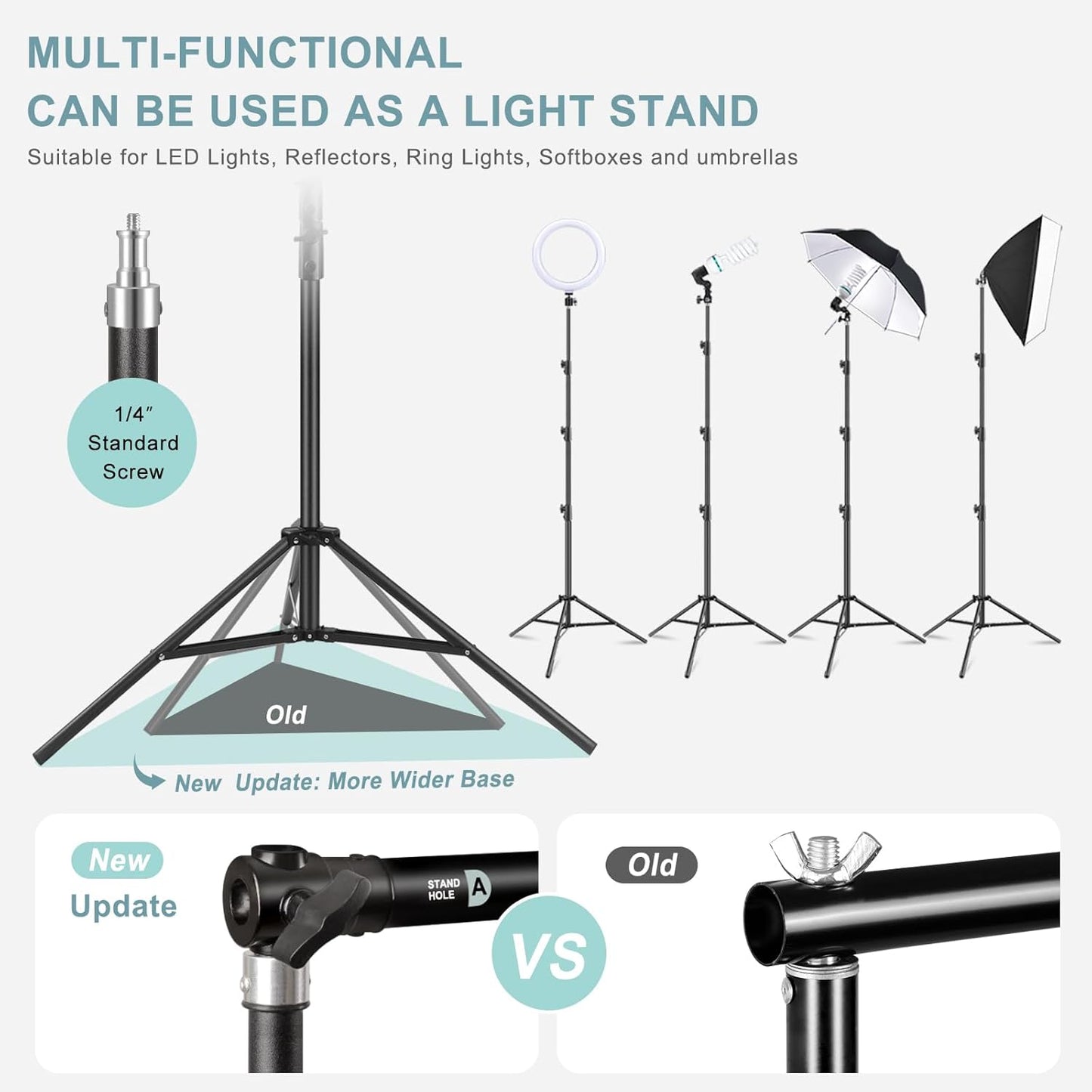 10.2x10Ft Heavy Duty Backdrop Stand, MSKIRA Adjustable Backdrop Support System Kit, Photoshoot Background Stand for Parties, Advertising Display with 6 Clamps, 4 Clips, 2 Sandbags, Carry Bag