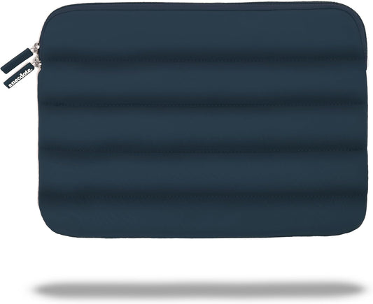 ANECDOTE Laptop Case 13-14 Inch – A Perfect Laptop Sleeve That is Compatible with MacBook Air/Pro and iPad Pro 12.9 – Fits in Your Bag, Made of 100% Nylon with Aesthetic Design (Navy)