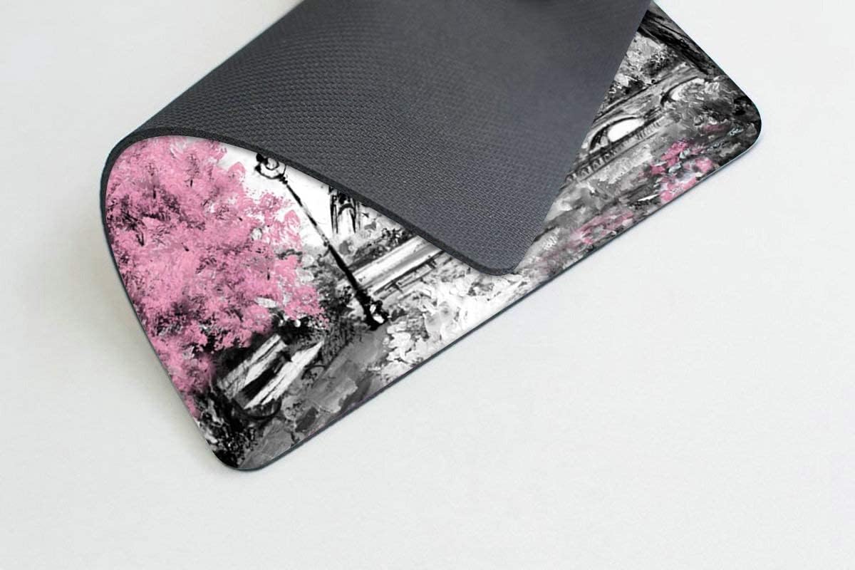 Eiffel Tower Mouse pad Customized Mousepad Non-Slip Rubber Base Mouse Pads for Computers Laptop Office Desk Accessories Mouse pad