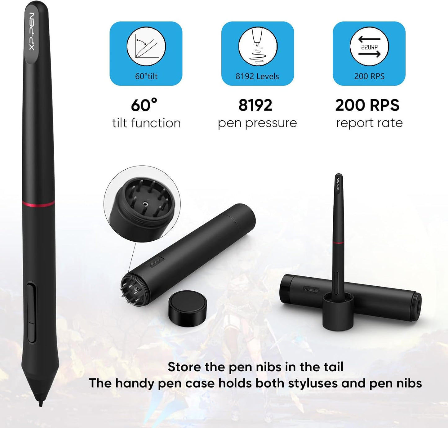 Drawing Tablet with Screen XPPen Artist 22R pro Computer Graphics Tablet 120% sRGB with Battery-Free Stylus Full-Laminated Technology, 21.5 inch Pen Display with 20 Shortcut Keys & 2 Red Dial(Black)