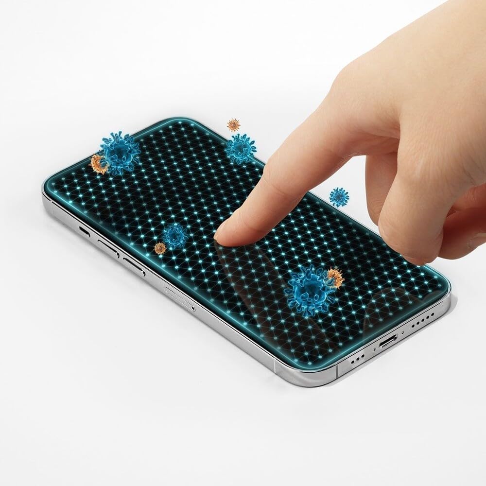 CASETiFY Impact Anti-Blue Light Screen Protector [Strengthened 9H aluminosilicate Glass, applicator Included] for iPhone 15 Plus