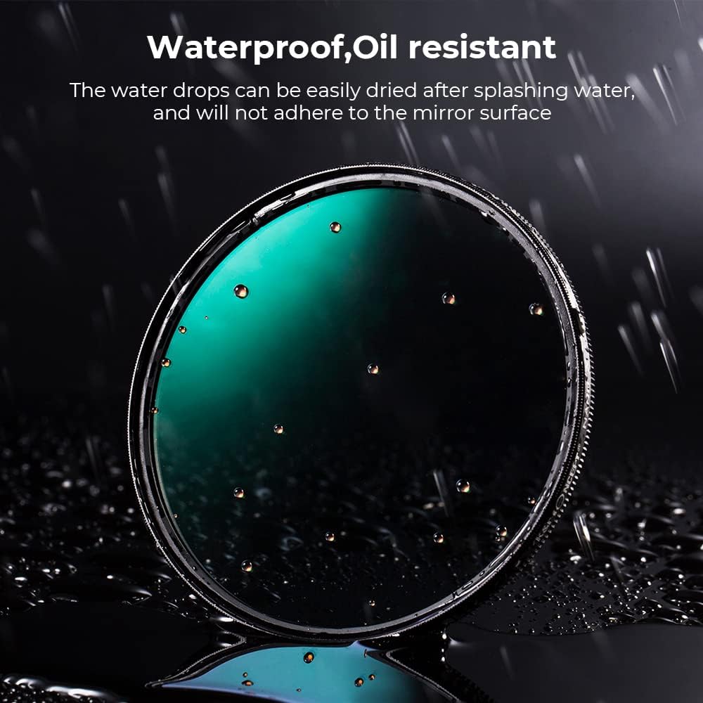 K&F CONCEPT 105mm Circular Polarizers Filter Polarizing Filter 28 Multi-Layer Coated Super Slim High Definition CPL Lens Filter (Nano-X Series)