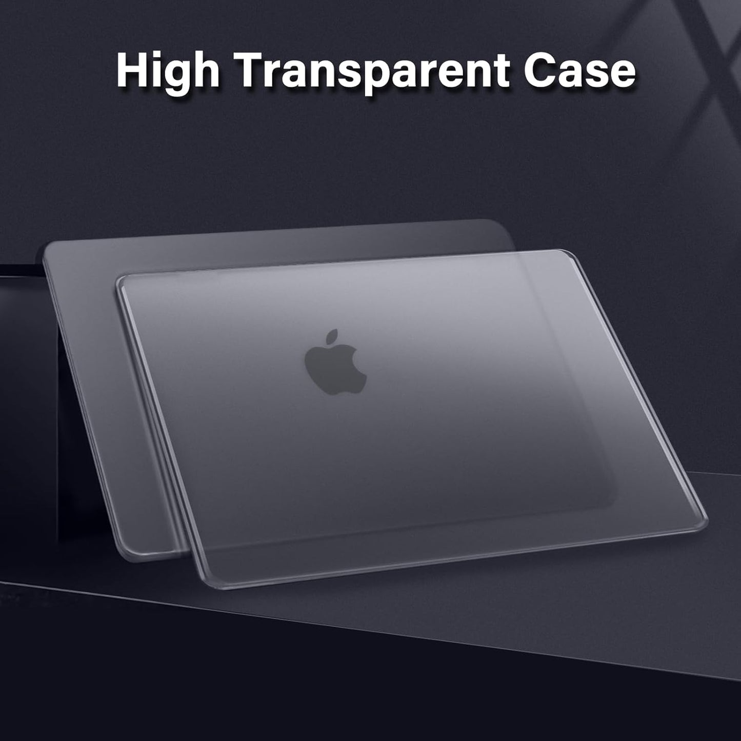 MOSISO Compatible with MacBook Pro 16 inch Case 2025 2024 2023 2022 2021 M4 M3 M2 M1 A3403 A3186 A2991 A2780 A2485, Natural Original Color Hard Case&Keyboard Cover&Screen Film&Type C, Space Gray Clear