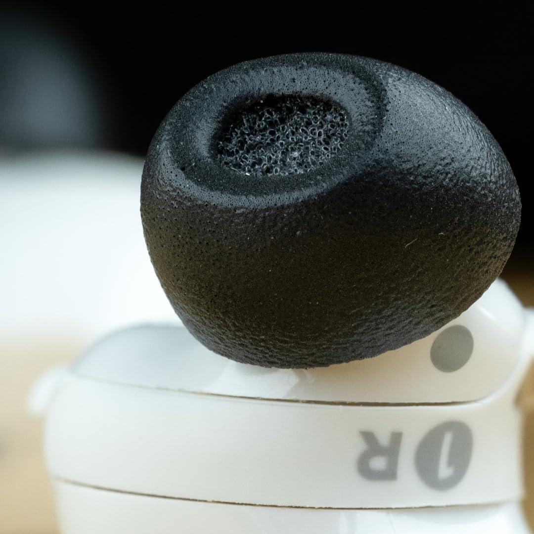 Comply Memory Foam Replacement Earbud Tips for Bose QuietComfort, Ultra, II | Ultimate Comfort, Secure Fit, Superior Noise Isolation | Black, Medium (3 Pairs)