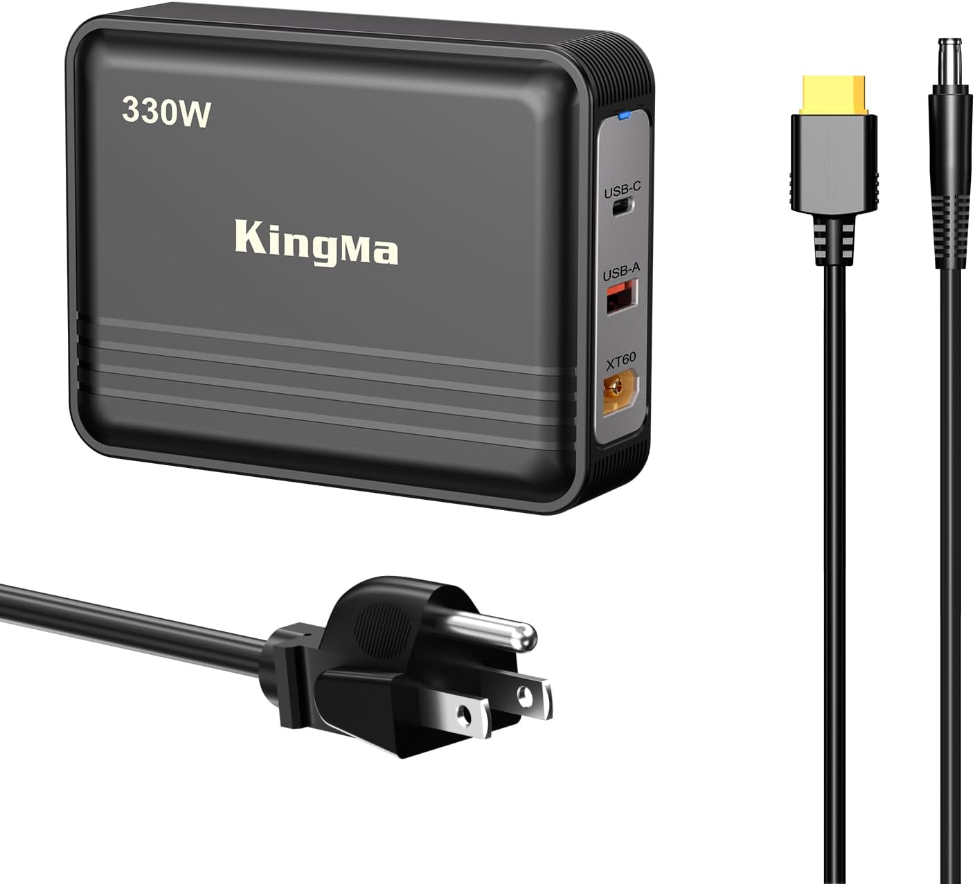 330W Acer Predator GaN Laptop Charger, PD 3.0 Fast (20V/16.5A) Charging Adapter for Gaming & Engineering Laptops with 55/17mm Cable Compatible with Predator Helios 300/500 Nitro 5/16 PH317-55/PH16-71