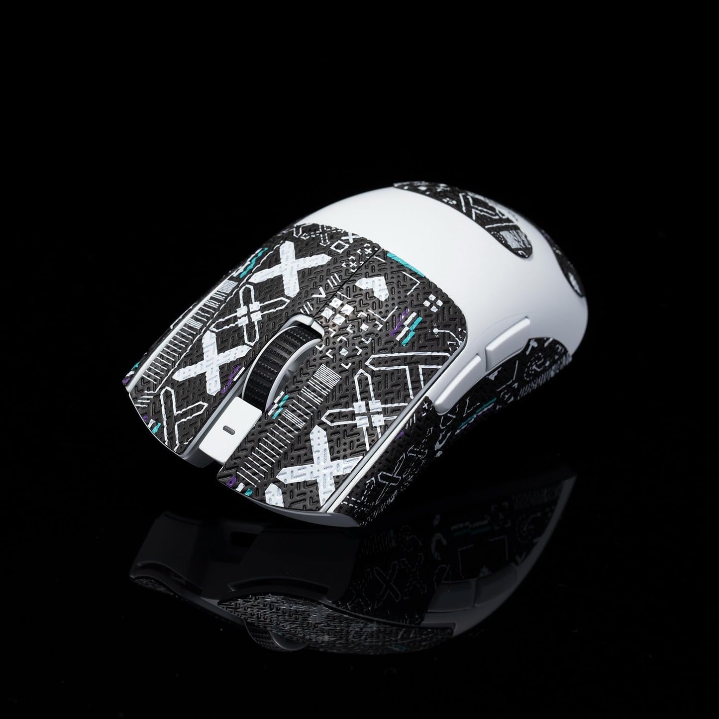 Grip Tape for Razer Viper V3 Pro - Anti-Slip,Enhanced Control, Sweat Resistance,Improves FPS Gaming Grip & Mouse Protection [Pre-Cut] Printsteam BW