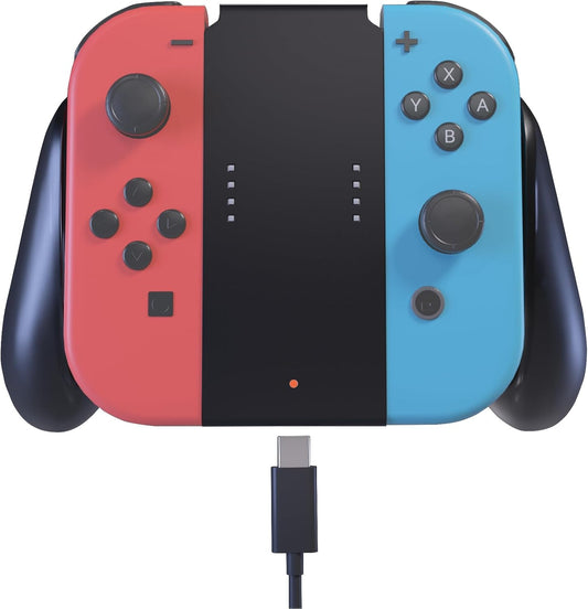 JoyCon Charger Grip for Nintendo Switch Joy-Con Charging Controllers