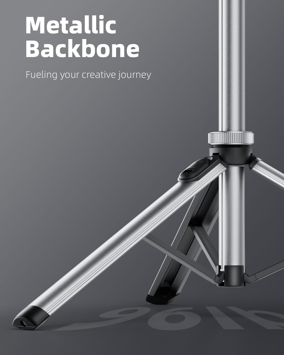 EUCOS Metal 67" iPhone Tripod Stand with Remote & Lightweight Camera Stand, Sturdy Extendable Cell Phone Tripod for iPhone 15 Pro Max 14 13 12/Android