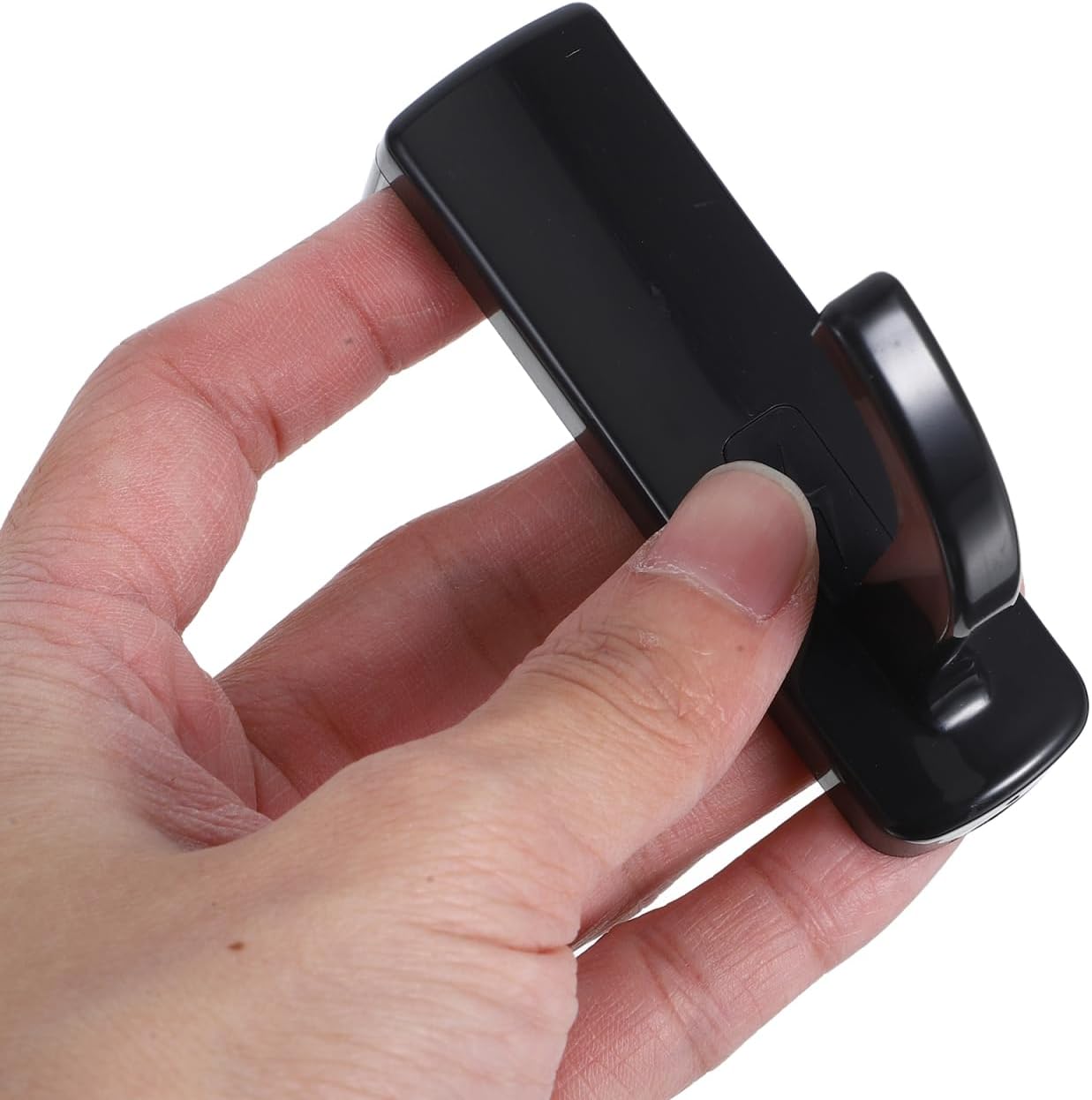 Angoily 20 Pcs Headphone Hook, Self Adhesive Plastic Computer Gaming Headset Hanger, Earphones Headset for PC Monitor Screen Edge, Desk Brackets Wall