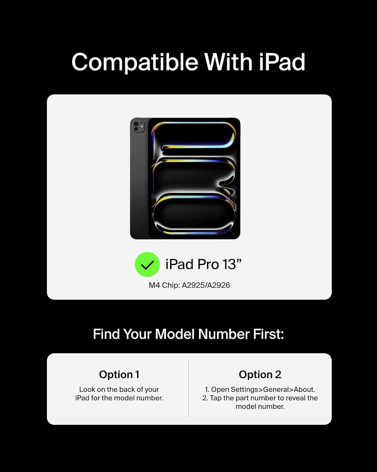 Belkin Pro Keyboard Case w/Magnetic Stand, Backlit Bluetooth Keyboard, Multi-Gesture Controls, Magnetic Apple Pencil Storage Compatibility, & Multimedia Keys for iPad Pro 13" (M4) - Black