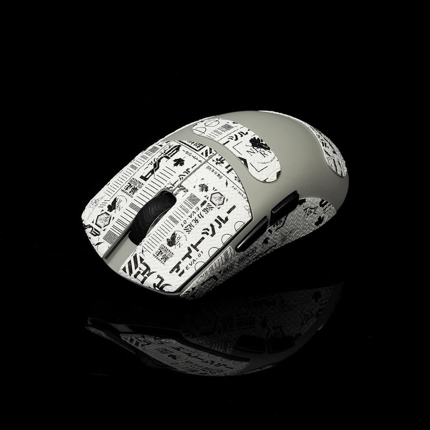 Grip Tape for Lamzu Atlantis Maya - Anti-Slip,Enhanced Control, Sweat Resistance,Improves FPS Gaming Grip & Mouse Protection [Pre-Cut] EVA White 0.5mm