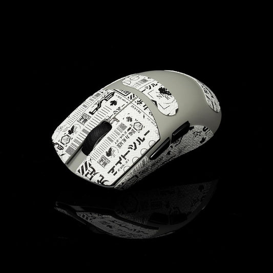 Grip Tape for Lamzu Atlantis Maya - Anti-Slip,Enhanced Control, Sweat Resistance,Improves FPS Gaming Grip & Mouse Protection [Pre-Cut] EVA White 0.5mm