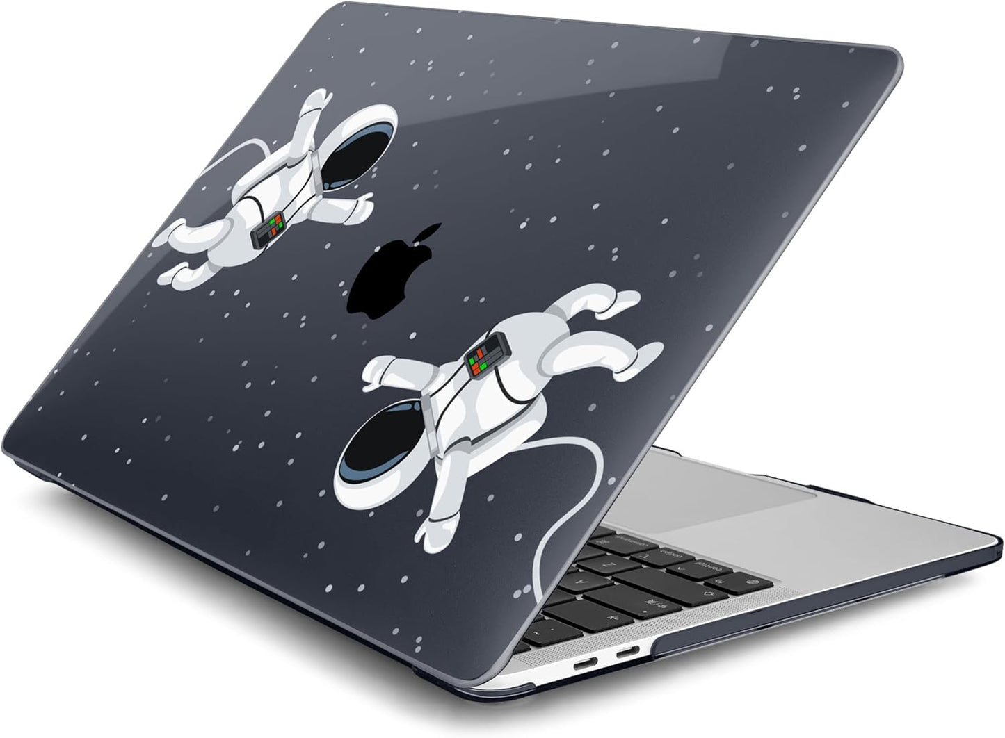 Batianda Case for M1 MacBook Air 13 Inch Model A2337 A2179 A1932 2021 2020 2019 Release,3D Painted Creative Series Design Hard Shell with Keyboard Cover & Screen Protector, Cosmonaut