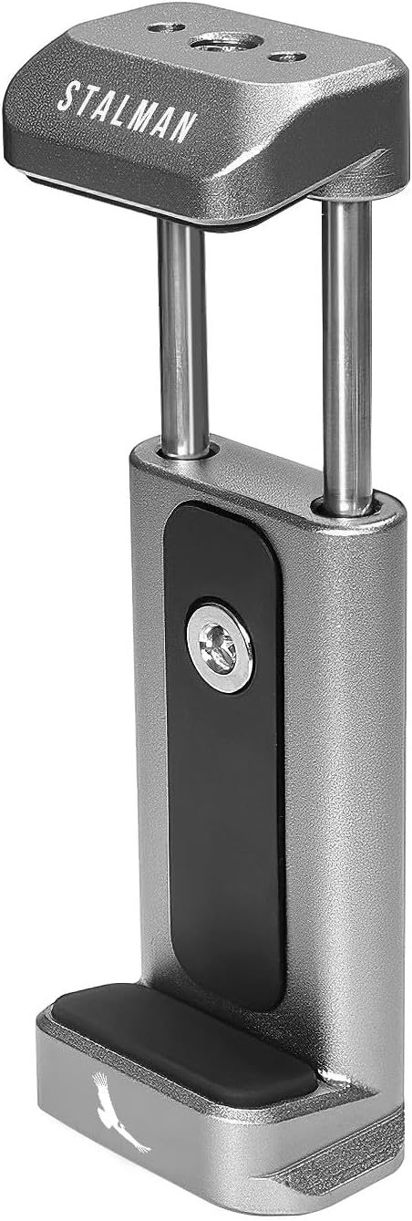 KONDOR BLUE x Tyler Stalman | Stalman Clamp Standard | Mobile Phone Rig, Phone Clamp, Anti-Twist Mounts & DJI Compatible | Space Gray