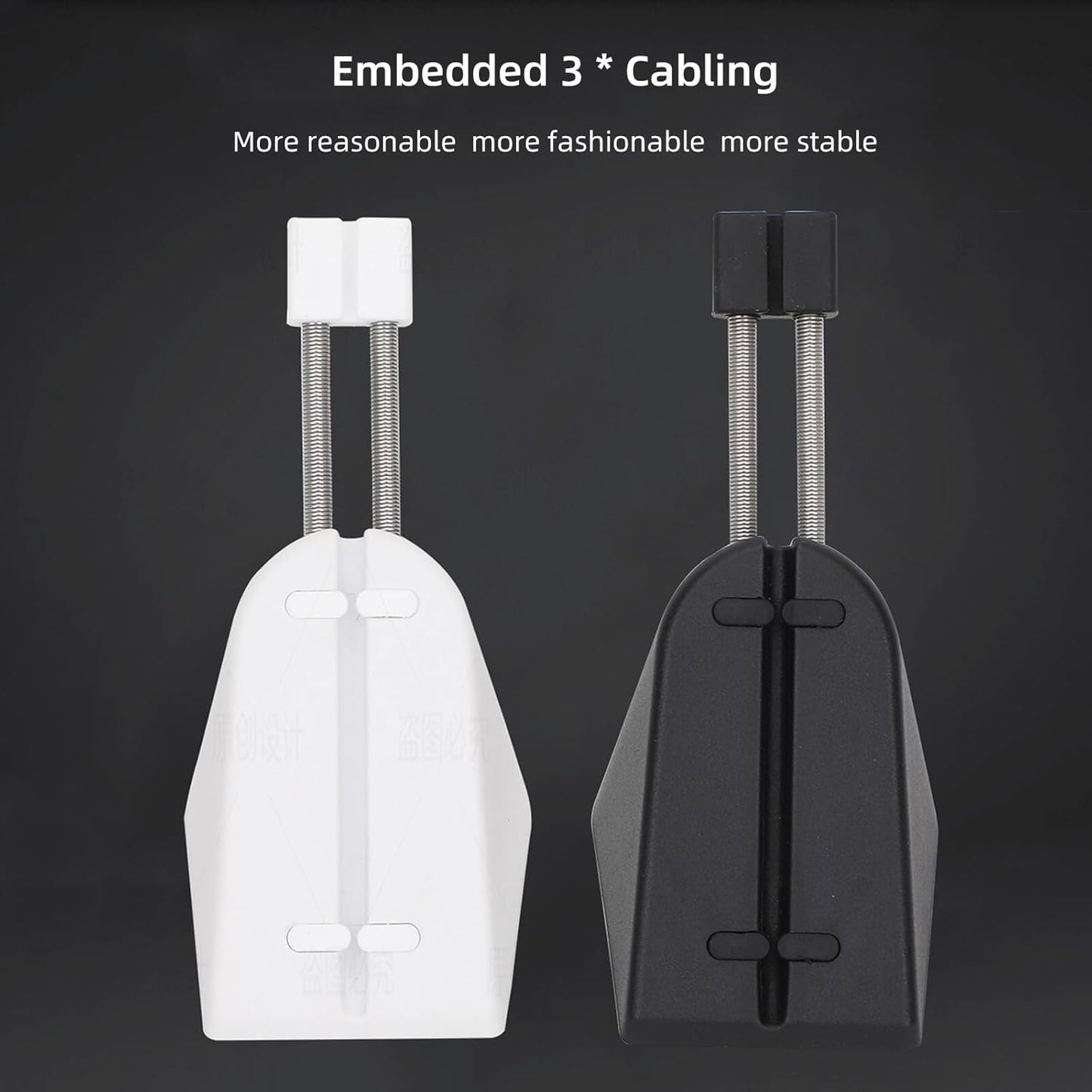 Gaming Mouse Bungee, Mouse Cord Holder and Cable Management Device (Primium Version 360g, Black)