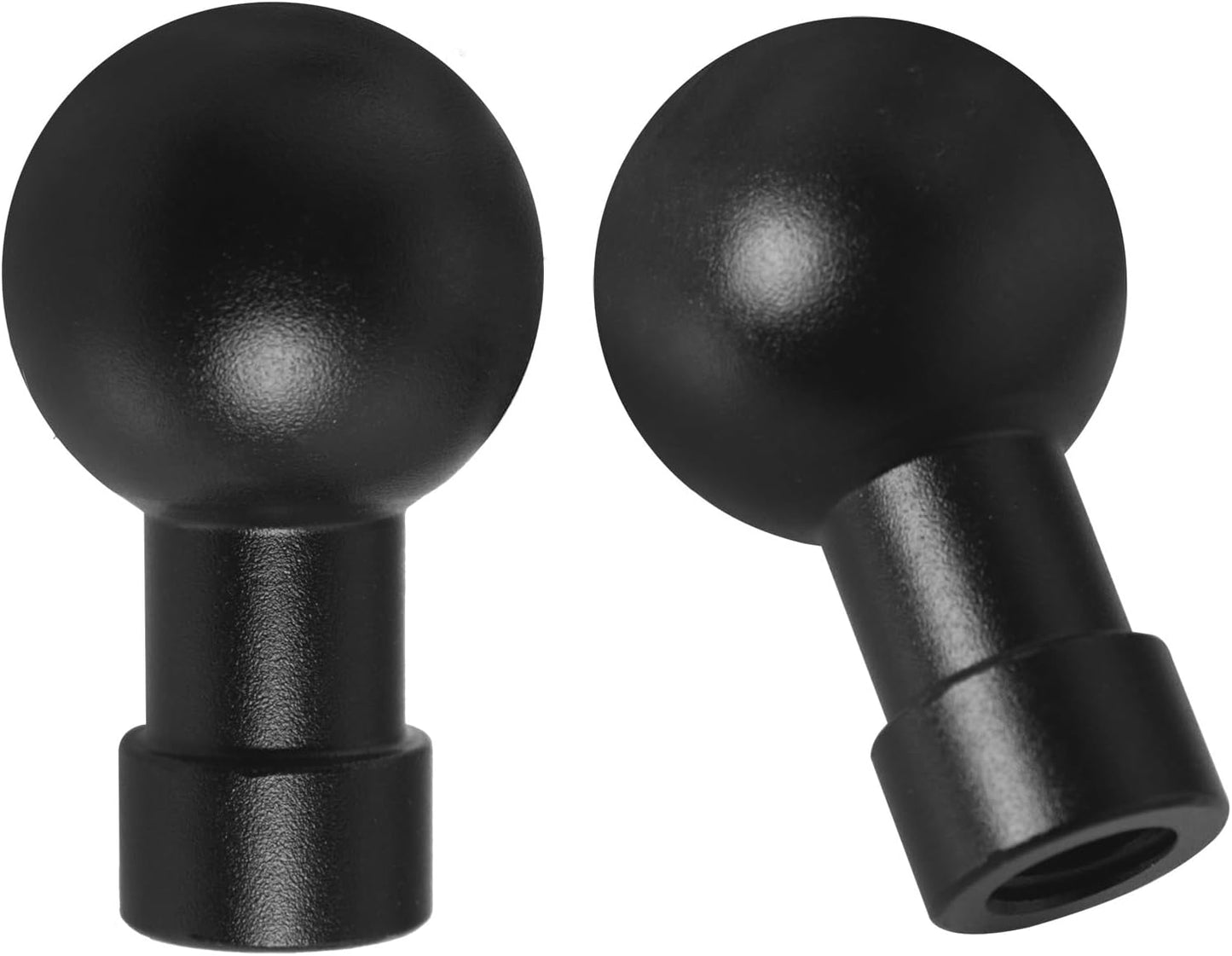 2PCS Ball Head to 1/4 Female Photo Bracket Conversion Accessories Aluminium Alloy 17mm Direct Broadcast Bracket Accessories Mobile Phone Mounting Bracket for Camera Mobile Phone GPS