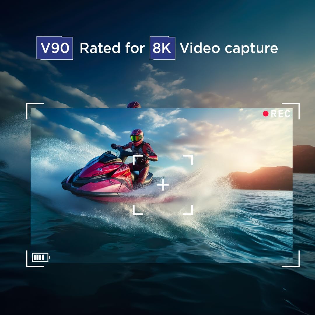 Integral 256GB UHS-II SD Card V90 Up to 300MBs Read and 280MBs Write Speed 1866X SDHC Professional High Speed Memory Card