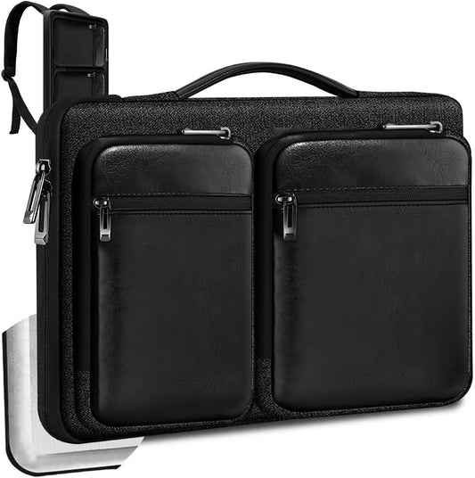 ZINZ Laptop Case 15 15.6 16 inches Sleeve Slim Briefcase Spill-Resistant Handbag for Most Popular 15" 15.6" 16" Notebooks，B01K03