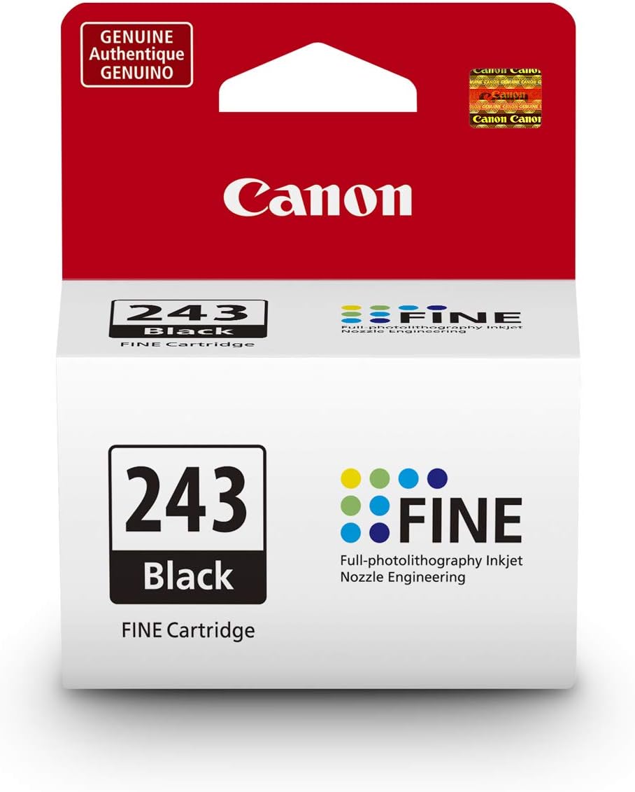 Canon PG-243/ CL-244 Ink Cartridge Multi-Pack | Compatible with Select Pixma Printers