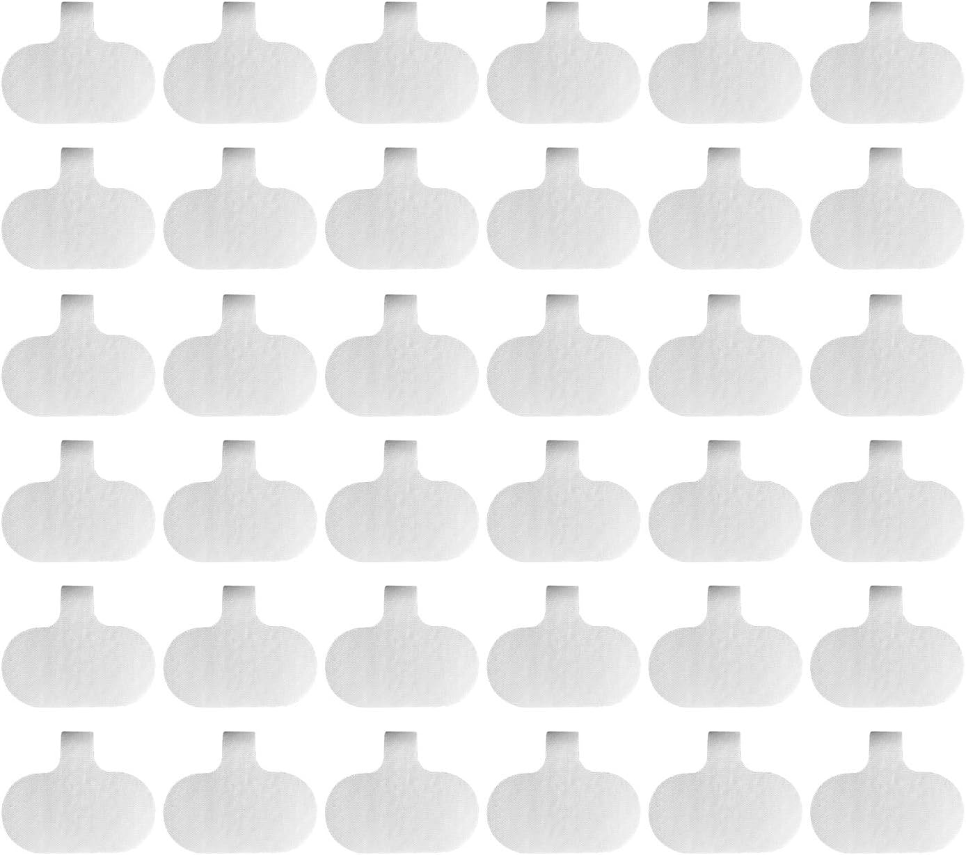 Cable Labels by Wrap-It Storage, Regular, White (36 Pack) - Write On Cord Labels, Wire Labels, Cable Tags and Wire Tags for Cable Management and Electronics, Computers. Great Stocking Stuffer