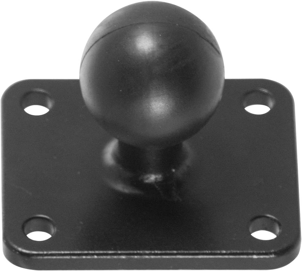 iBOLT 25mm / 1 inch Metal AMPS Adapter Plate for Industry Standard Dual Ball Socket mounting arms