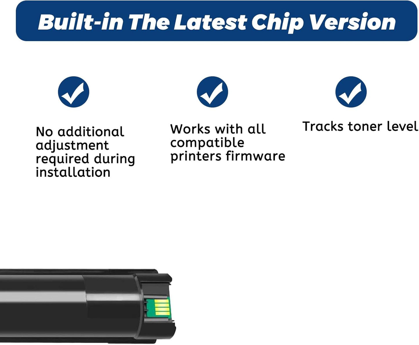 006R01513 Toner Cartridge Replacement for Xerox WorkCentre 7525 7530 7535 7545 7556 7830 7835 7845 7855 - Extra High Capacity Up to 26,000 Pages,1 Pack,with Upgraded Chip,No Fading,No Streak