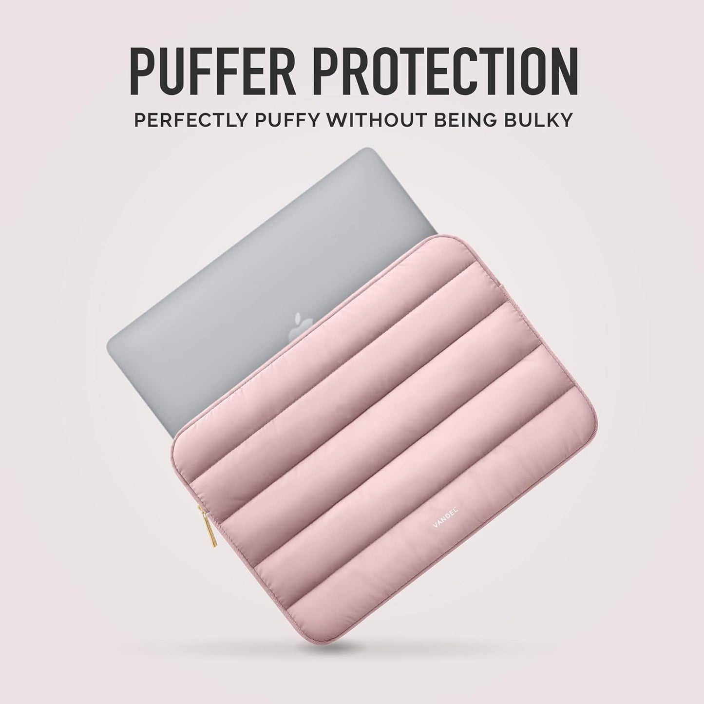 Vandel - The Original Puffy Laptop Sleeve 15-16 Inch Sleeve for Women and Men MacBook Pro 16 in Case, Cute Computer Bag 15.6 Inch HP Carrying Case - Apple, Asus, Dell, HP Laptop Case 15.6 Cover