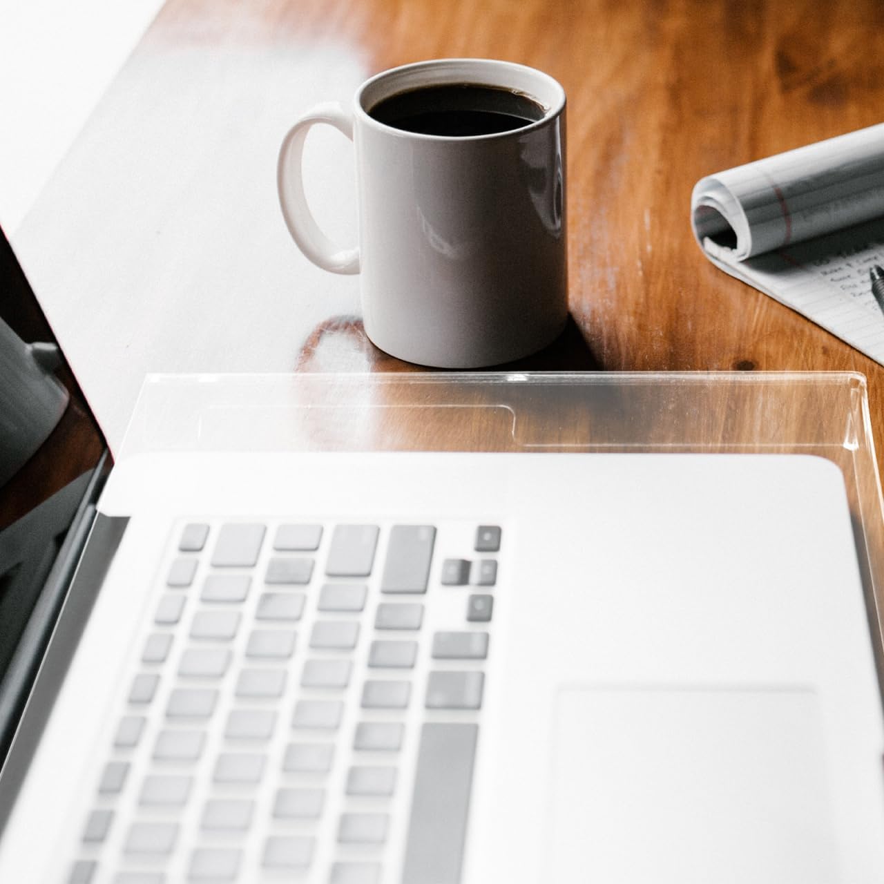 NOLITOY Acrylic Keyboard Dust Cover Waterproof Transparent Keyboard Protector for Laptop and Desktop Keyboards Durable Protective Case to Prevent Dust and Spills